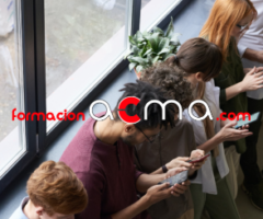 Formación ACMA curso riesgo redes sociales en centros educativos