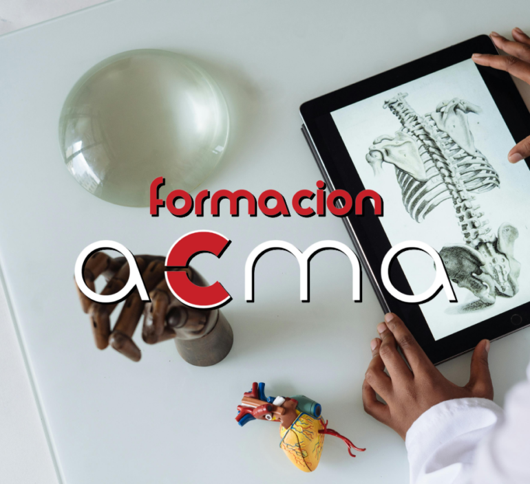 cursos con créditos cfc tcae enfermería anatomía